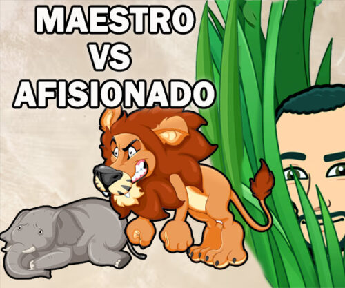 LECCIONES DE MAESTROS CONTRA AFICIONADOS