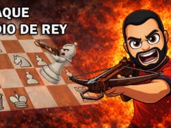 ATAQUE INDIO DE REY CON BLANCAS